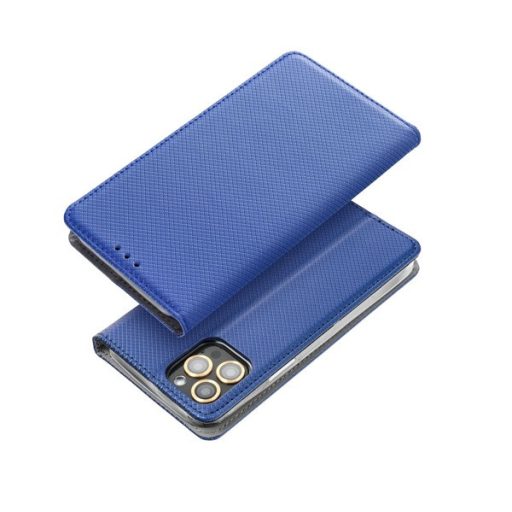 Magnet Samsung Galaxy A55 mágneses flip tok, kék