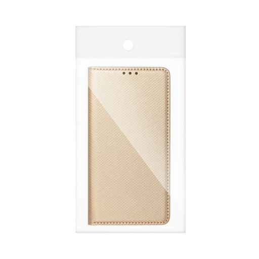 Magnet Samsung Galaxy A55 mágneses flip tok, arany
