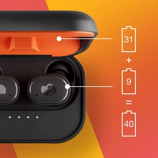 Skullcandy Grind Fuel True Wireless bluetooth fülhallgató FEKETE