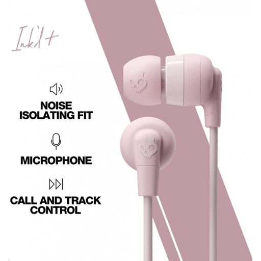 Skullcandy INK'D+ Headset RÓZSASZÍN