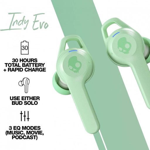 Skullcandy Indy Evo teljesen vezeték nélkül fülhallgató MENTA