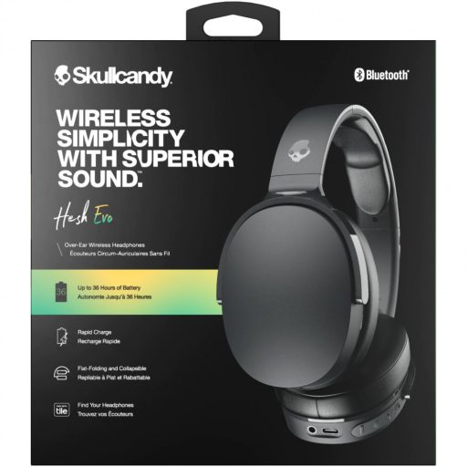 Skullcandy Hesh Evo Bluetooth fejhallgató FEKETE