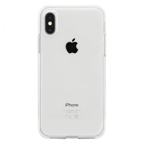 Skech Crystal víztiszta átlátszó ütésálló iPhone XS Max tok, hátlap