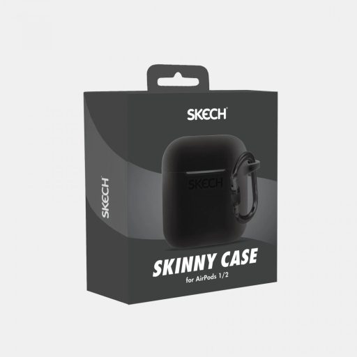 Skech Airpods Szilikon tok FEKETE