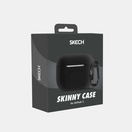 Skech Airpods PRO 2 Szilikon tok FEKETE