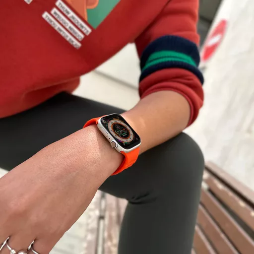 Skech Active óraszíj Apple Watch 42 / 44 / 45 / 49 mm NARANCS