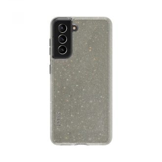   Skech Sparkle csillogós átlátszó ütésálló Samsung Galaxy S24 tok, hátlap