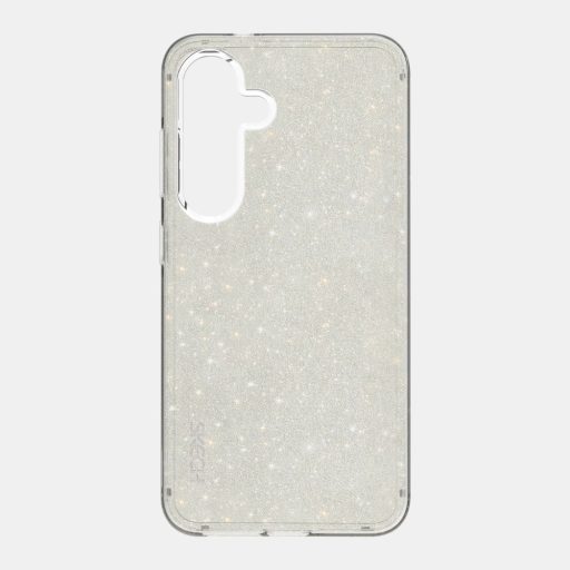 Skech Sparkle csillogós átlátszó ütésálló Samsung Galaxy S24+ tok, hátlap