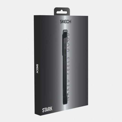 Skech Stark Fekete ütésálló iPhone 14 Pro tok, hátlap