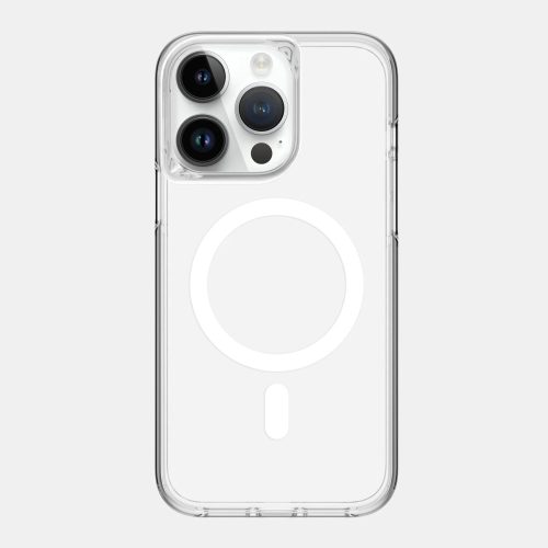 Skech Crystal MagSafe víztiszta átlátszó ütésálló iPhone 15 Pro tok, hátlap