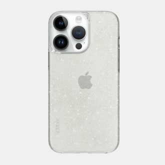   Skech Sparkle csillogós átlátszó ütésálló iPhone 15 Pro tok, hátlap