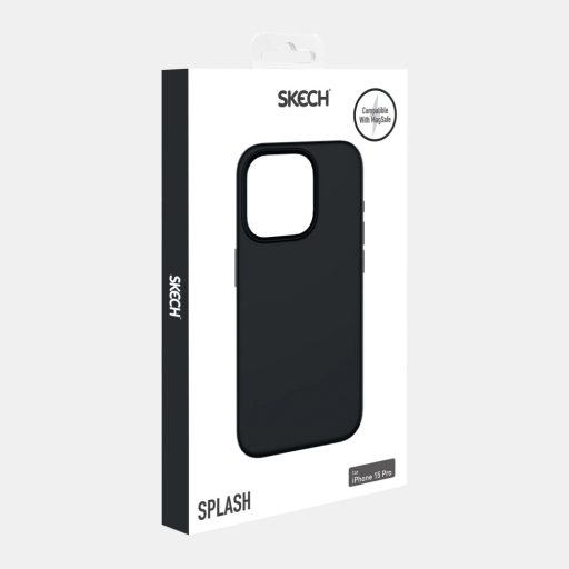 Skech Splash MagSafe iPhone 15 Pro tok, hátlap FEKETE