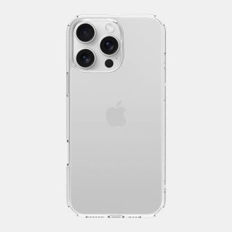   Skech Crystal víztiszta átlátszó ütésálló iPhone 16 Pro tok, hátlap
