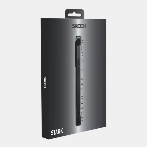 Skech Stark Fekete ütésálló iPhone 14 Pro Max tok, hátlap