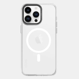   Skech DUO MagSafe ütésálló iPhone 15 Pro Max tok, hátlap SZÜRKE