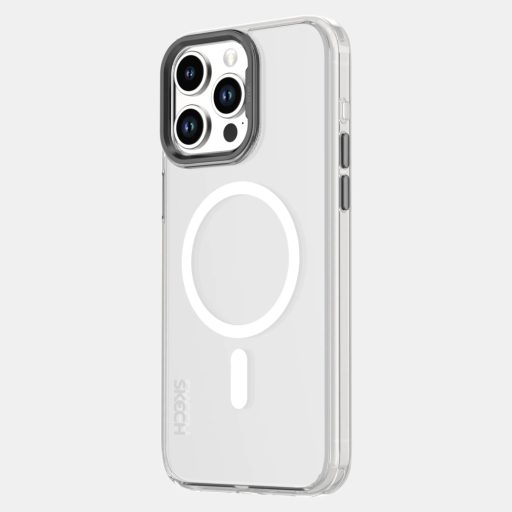 Skech DUO MagSafe ütésálló iPhone 15 Pro Max tok, hátlap SZÜRKE