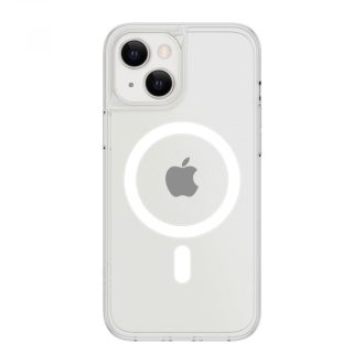   Skech 360 Crystal MagSafe + 2DB üvegfólia víztiszta átlátszó ütésálló iPhone 13 tok, hátlap