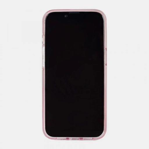 Skech Hard Rubber rózsaszín ütésálló iPhone 13 tok, hátlap