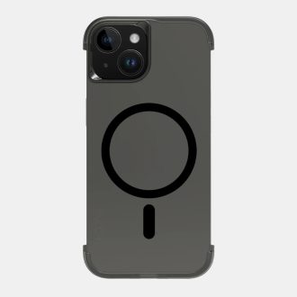   Skech Stark MagSafe fekete ütésálló iPhone 15 tok, hátlap