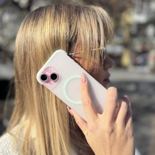 Skech Stark MagSafe zöld ütésálló iPhone 15 tok, hátlap