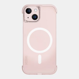   Skech Stark MagSafe rózsaszín ütésálló iPhone 15 tok, hátlap