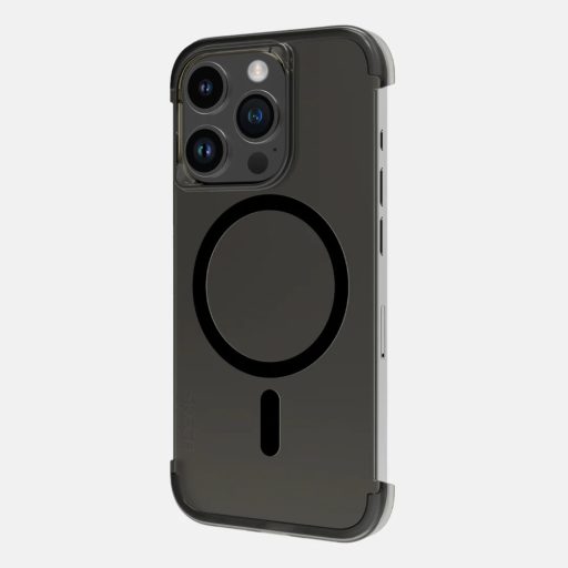 Skech Stark MagSafe fekete ütésálló iPhone 16 tok, hátlap