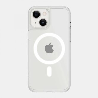   Skech Crystal MagSafe víztiszta átlátszó ütésálló iPhone 15 Plus tok, hátlap