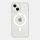 Skech Crystal MagSafe víztiszta átlátszó ütésálló iPhone 15 Plus tok, hátlap