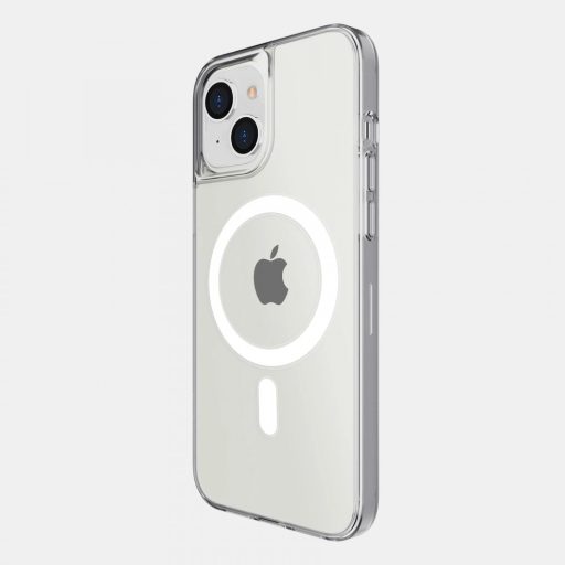 Skech Crystal MagSafe víztiszta átlátszó ütésálló iPhone 15 Plus tok, hátlap