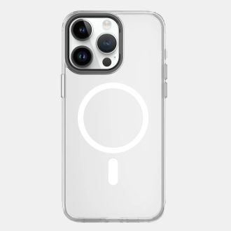  Skech DUO MagSafe ütésálló iPhone 15 Pro tok, hátlap fekete