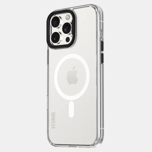Skech DUO MagSafe ütésálló iPhone 16 Pro tok, hátlap fekete
