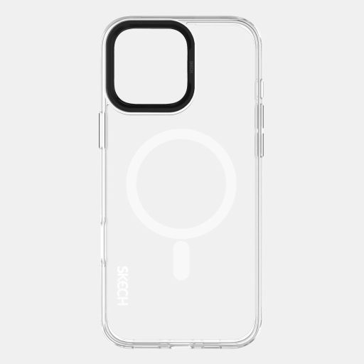 Skech DUO MagSafe ütésálló iPhone 16 Pro Max tok, hátlap fekete