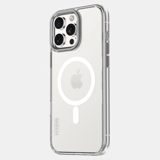 Skech DUO MagSafe ütésálló iPhone 16 Pro Max tok, hátlap szürke