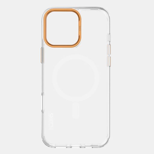 Skech DUO MagSafe ütésálló iPhone 16 Pro Max tok, hátlap narancssárga