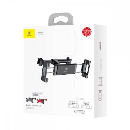 Baseus Bracket Univerzális autós tablet tartó fejtámlára - Fekete