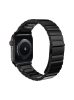 UNIQ Rozsdamentes acél fémszíj FEKETE Apple Watch 42 / 44 / 45 / 49 mm