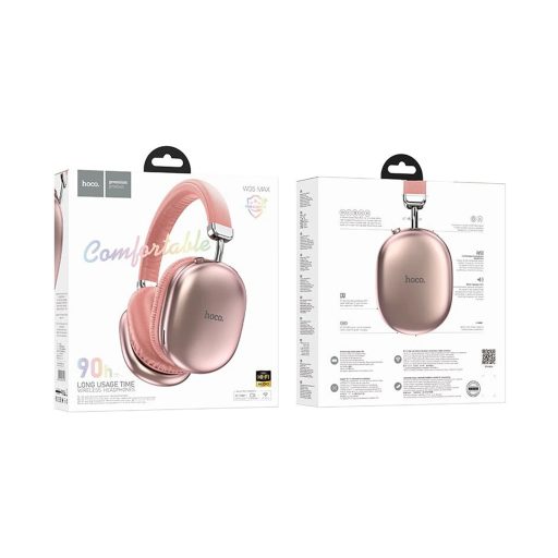 Hoco Vezeték nélküli bluetooth-os fejhallgató PINK