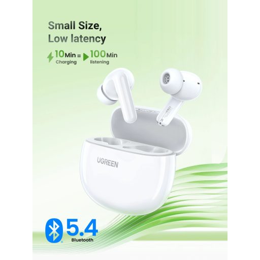 Ugreen HiTune P3 teljesen vezeték nélküli fülhallgató FEHÉR