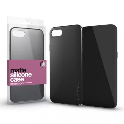 XPRO Szilikon matte tok ultravékony fekete Apple iPhone Xs Max készülékhez