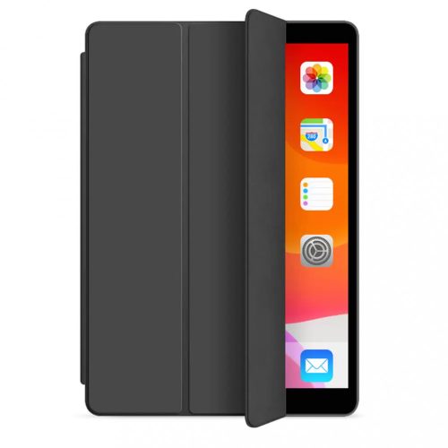 XPRO Smart Book tok szilikon hátlappal fekete, Apple iPad 10.2" (2021/2020/2019) készülékhez