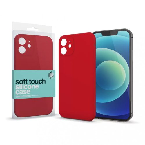 XPRO Soft Touch szilikon tok Slim Piros Apple iPhone 11 Pro Max készülékhez