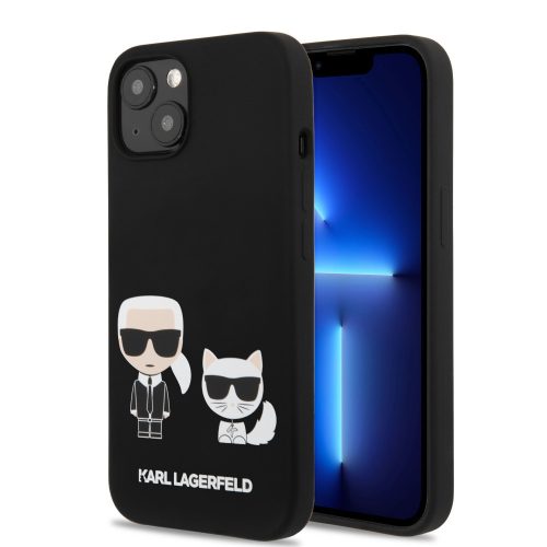 Karl Lagerfeld tok fekete KLHCP13SSSKCK Apple Iphone 13 Mini készülékhez