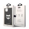 Karl Lagerfeld tok fekete KLHCP14MSAPCHK Apple iPhone 14 Plus készülékhez