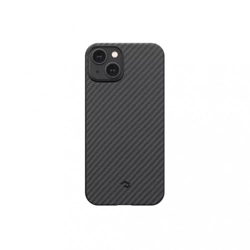 Pitaka MagEZ Case 3 Black / Grey Twill 1500D Apple iPhone 14 készülékhez - MagSafe rögzítéssel