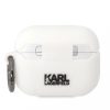 Karl Lagerfeld Apple Airpods Pro tok fehér KLACAPSILKCW