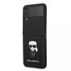 Karl Lagerfeld tok fekete KLHCZF4IKMSBK Samsung Z Flip 4 készülékhez