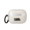 Karl Lagerfeld tok fehér KLAPHNKCTGT Airpods Pro készülékhez