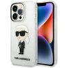 Karl Lagerfeld tok átlátszó KLHCP14XHNIKTCT Iphone 14 Pro Max készülékhez