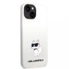 Karl Lagerfeld tok fehér KLHCP14SSNCHBCH Iphone 14 készülékhez