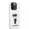 Karl Lagerfeld tok fehét KLHCP14XSNIKBCH Apple Iphone 14 Pro Max készülékhez